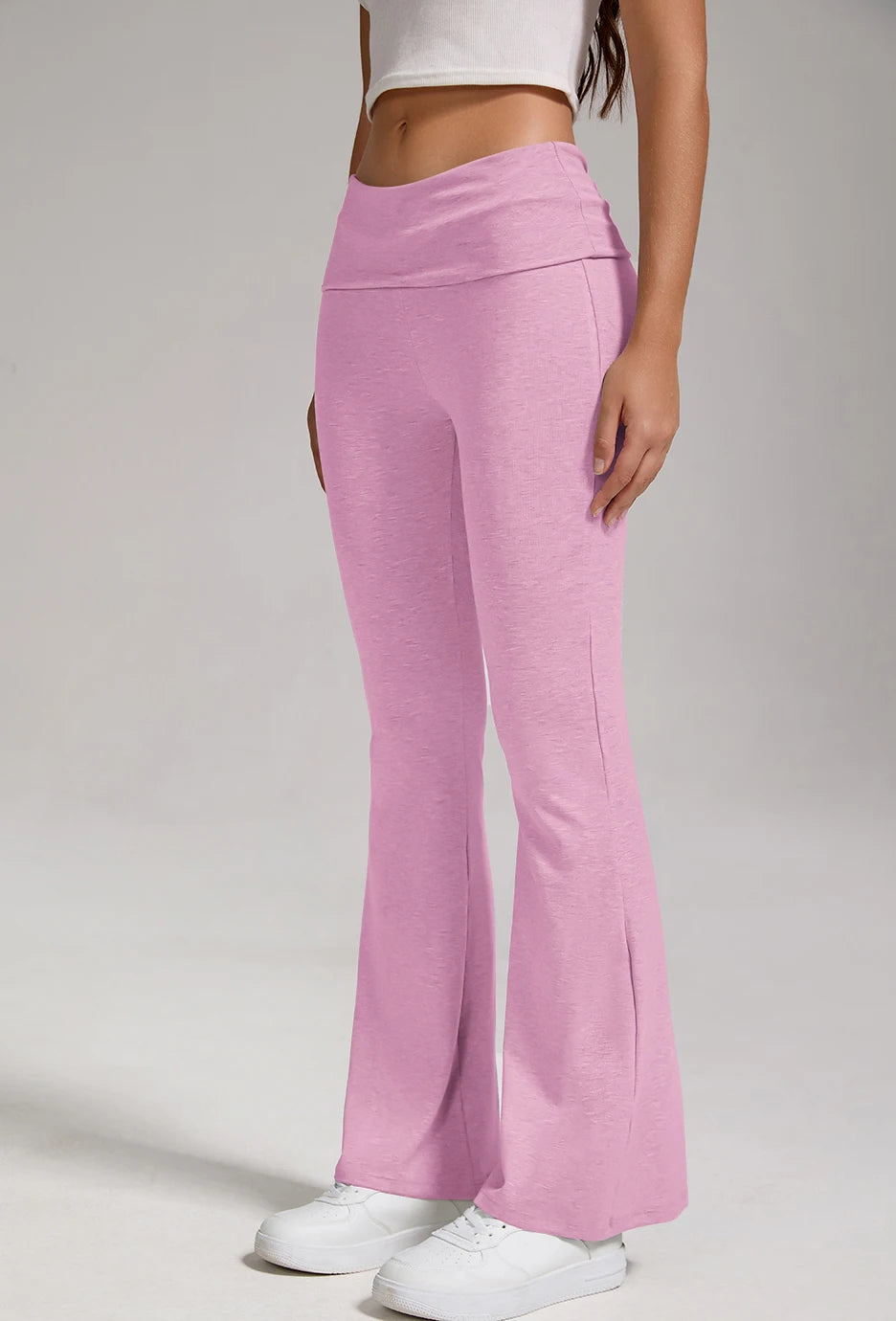 Women's Wide-Leg Sports Trousers Comfortable women's casual trousers High-waisted, buttock-lifting Fashionable sportswear
