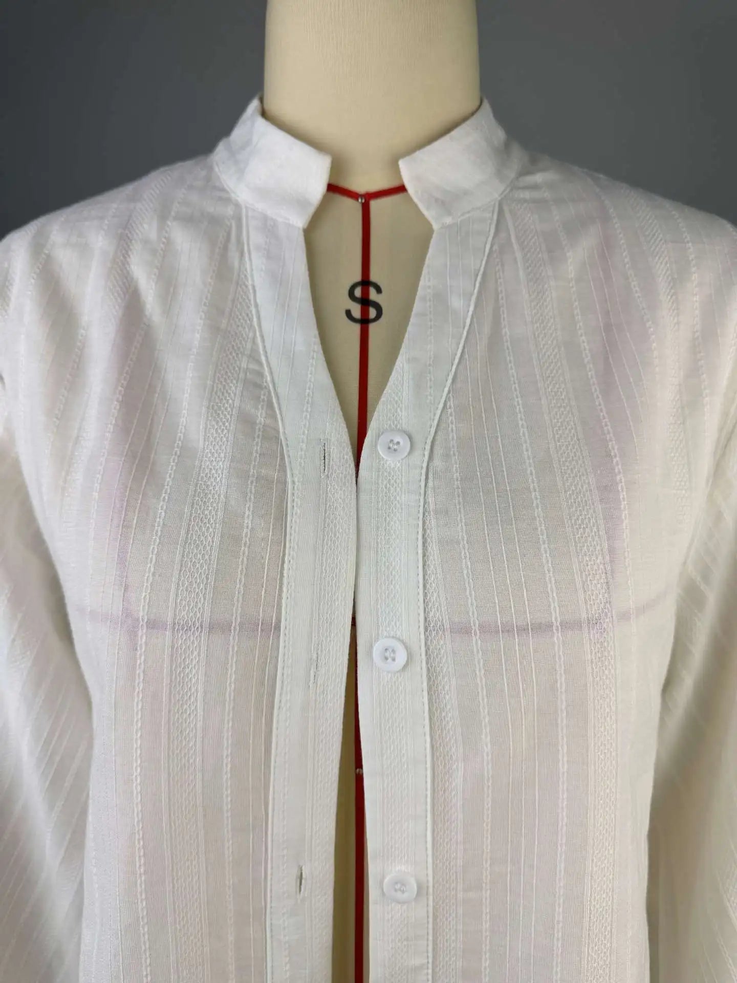 2026 Spring New Oversize White Shirt Women Long Sleeve Button up Minimalist 100% Cotton Shirt Female Chic Loose Tunic Blouses